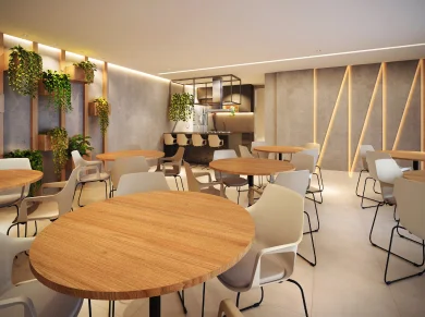 Espaço Gourmet do Bricks Residence